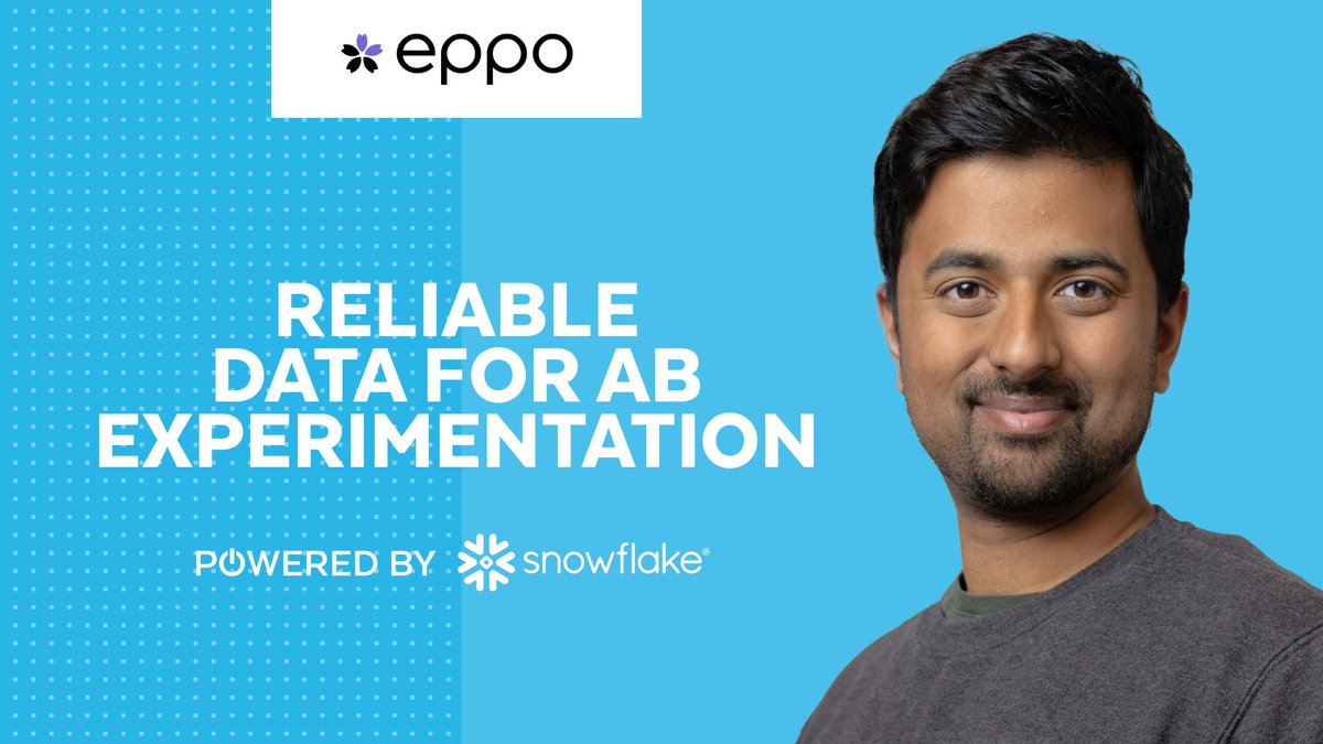 Experimentation can provide the clearest path to innovation and revenue growth. In this episode of #PoweredbySnowflake, Chetan Sharma explains how Eppo democratizes the experimentation process so it can become embedded in your organization's DNA.

okt.to/vOQ2qW
