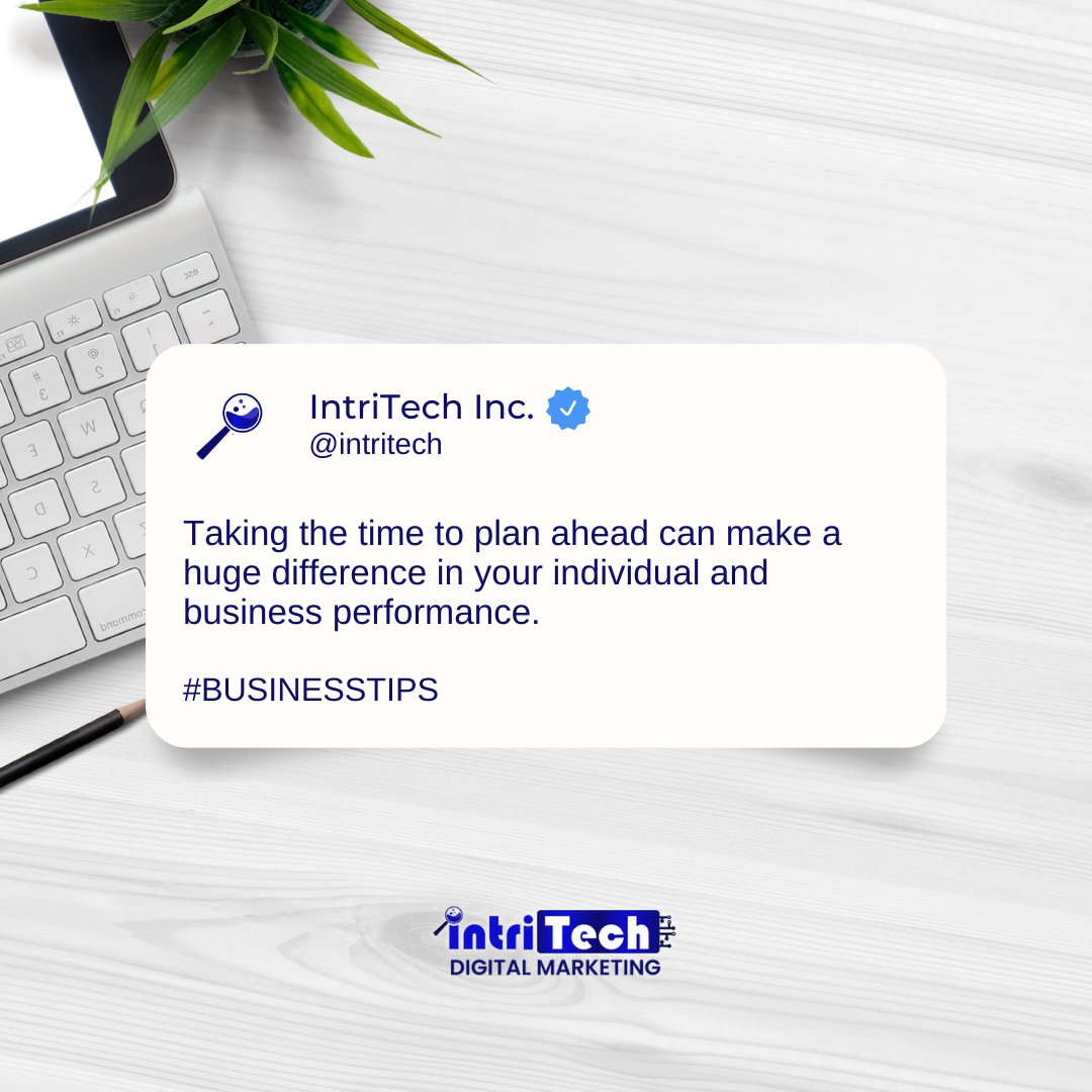 If you fail to plan, you plan to fail. 📈 

Don't wait until it's too late - start planning for success today! 

#successmindset #businessgrowth #socialmedia #socialmediatip #freelancer #brandonmb #bdnmb #socialmediamarketing #smm #socialmediamanager