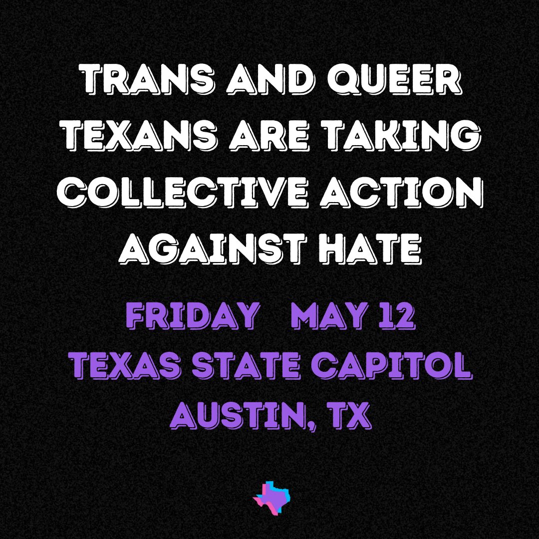 We won’t stop showing up and fighting back until trans folks feel safe in our home state. SB 14 is a discrimination, period. We need Trans Texans, queer folks, and allies to stand together in this fight. Join us this Friday at the Texas State Capitol. bit.ly/SB14-take3