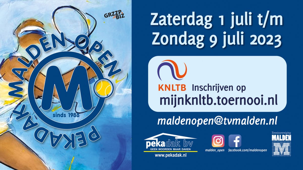 Tennisvereniging Malden tweet media
