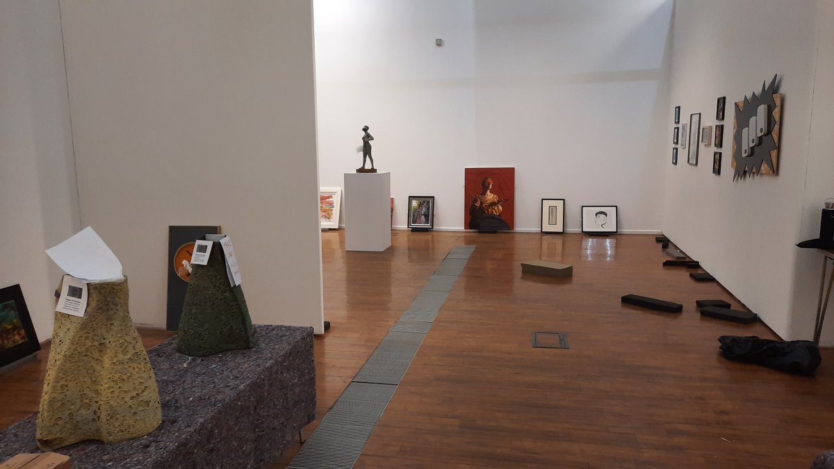 Dick_Institute's tweet photo. Exciting stuff going on behind the scenes in the Main Gallery this week preparing for the Dick Institute Open Art Exhibition, which opens to the public on Fri 19th May! 
#DIOpen #Ayrshire https://t.co/pqn7e7OuUt