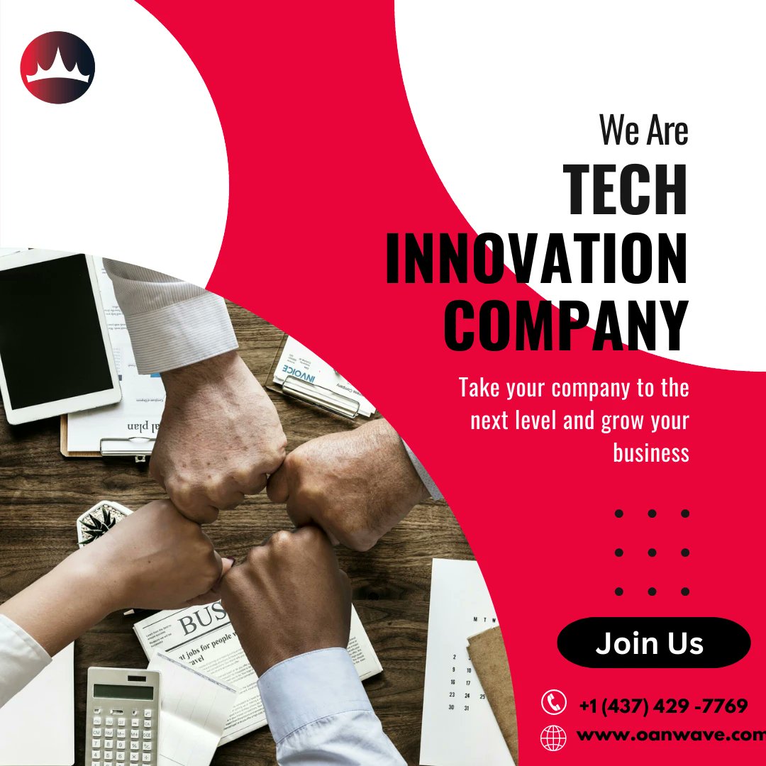 OanWave's tweet photo. Empower your business with the latest innovative solutions from our company. Our solutions are designed to help you stay ahead of the curve and drive growth. #Oanwave #ITsolutions #DigitalSolutions #TechInnovation #DigitalTransformation
#ITConsulting #CloudComputing... https://t.co/5gBJ5gWe2S