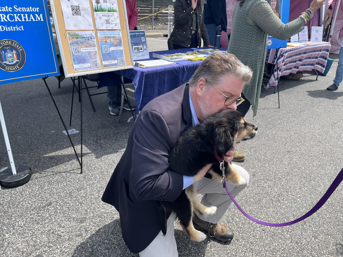 SenatorHarckham's tweet photo. Yesterday, the @NYSenate passed legislation to further protect animal welfare & strengthen rules around the sale & treatment of pets. This is part of a concerted effort to elevate the humane treatment & wellbeing of those who can’t advocate for themselves. #AnimalProtectionWeek https://t.co/L24gSCAZAb