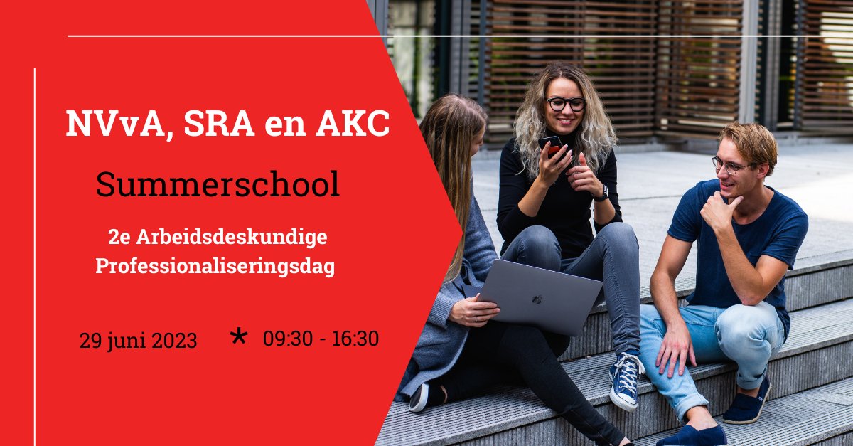 NVvANL's tweet photo. 📣Meld je nu aan voor de 2e Arbeidsdeskundige Professionaliseringsdag!

Geweldig nieuws! De NVvA, SRA en AKC organiseren de 2e editie van de Arbeidsdeskundige Professionaliseringsdag, deze keer in de zomer.

#Arbeidsdeskundige #Professionalisering #Evenement #NVvA #SRA #AKC https://t.co/p9aAhLtFJV