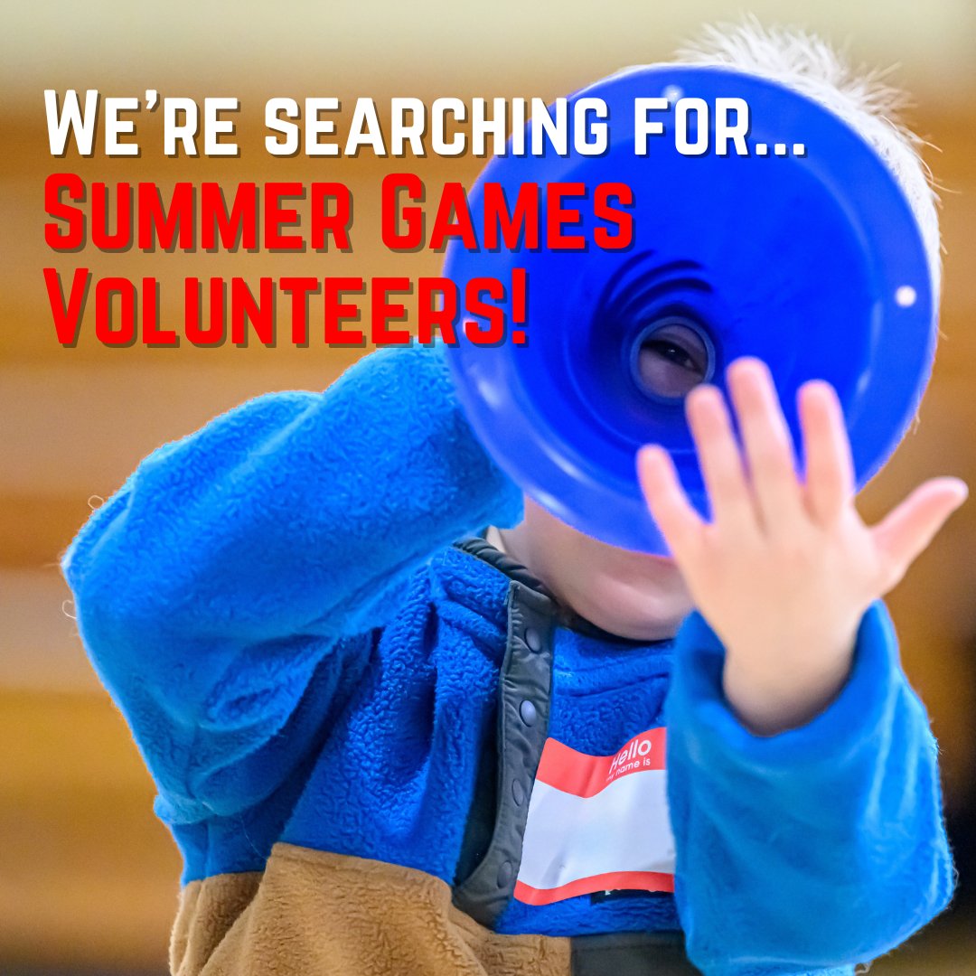 🕵️ We're still searching for volunteers to join us at the 2023 Summer Games this June! 

➡️ Register to support thousands of athletes here: soma.vsysweb.com/pages/tool/liv…
#summergames2023 #ChooseToInclude #getinvovled #Volunteer