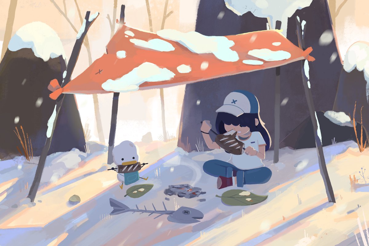Kaqoww's tweet photo. Gm&amp;GN fam💙
New episode on @exchgART

Chapter #09  
Bugs : Is it delicious?
? : It's good if you don't think it's stolen from cat...

1/1 edition 🔥
Reserve Price : 1 $SOL
Duration time : 24 Hr.

Link below 👇
#SolanaNFTs #SolanaCommunity #Solana #nftcollectors #SOL #NFTCommuntiy https://t.co/F29BISSX44