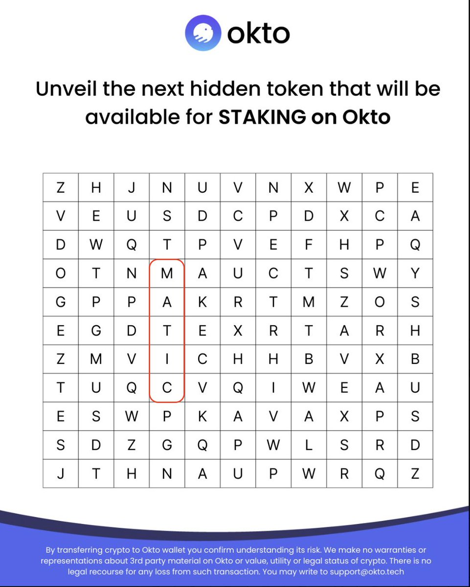 _viralshah's tweet photo. @Okto_app It's $matic https://t.co/HDmCKm2Pdy