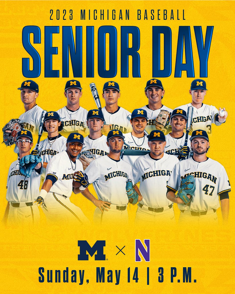 Join us in honoring our 14 seniors!

🎟️ &gt;&gt; myumi.ch/AWmAn

#GoBlue