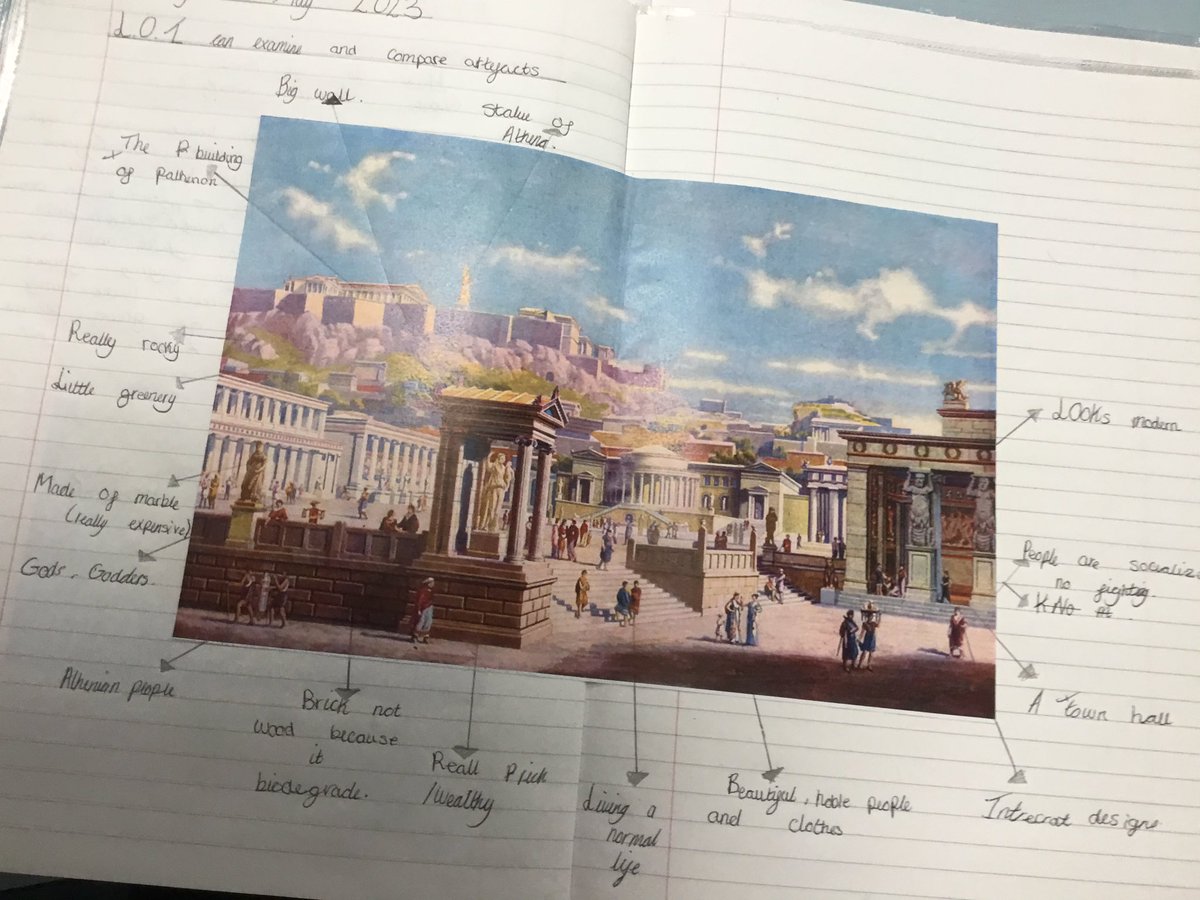 C5Pleasant's tweet photo. We’re learning about life in Ancient Greece @HistoryPSt @PleasantStPrim https://t.co/XiQZQ3KtBX