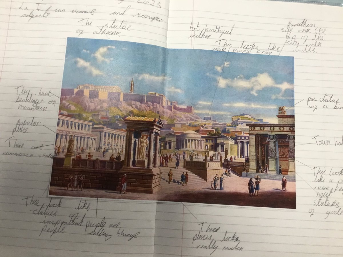 C5Pleasant's tweet photo. We’re learning about life in Ancient Greece @HistoryPSt @PleasantStPrim https://t.co/XiQZQ3KtBX