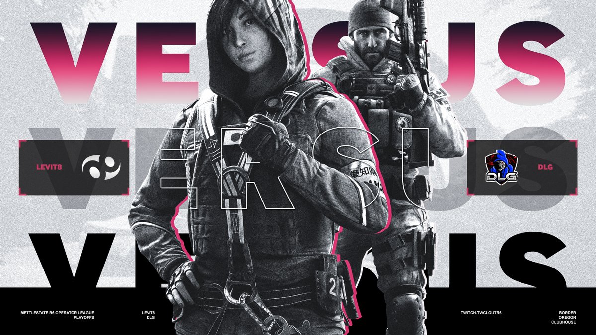 ‼️ G A M E D A Y ‼️

We take on DLG tonight in our first playoffs game of the <a href="/Mettlestate/">Mettlestate</a> operator league S2

⚔️: @levit8_ vs. #DLG
⏰: 18.30 SAST
📺: twitch.tv/cloutr6