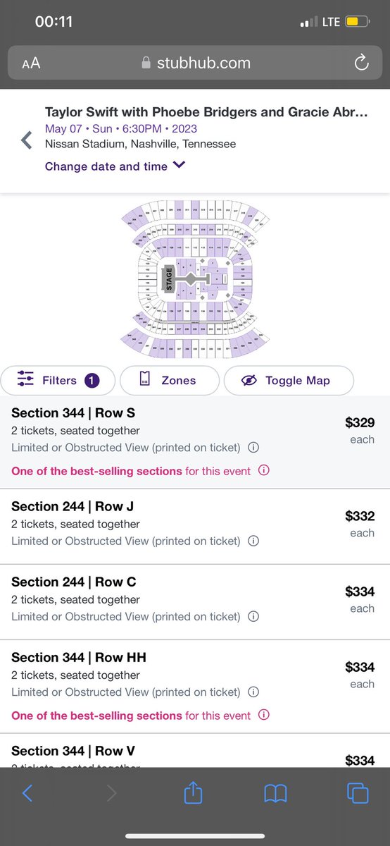 erastourmatch13's tweet photo. these are the listings she sent me when she was looking! again she was looking on 5/5 &amp; the tickets were for 5/7!❤️ https://t.co/J6IoJ2pFD3
