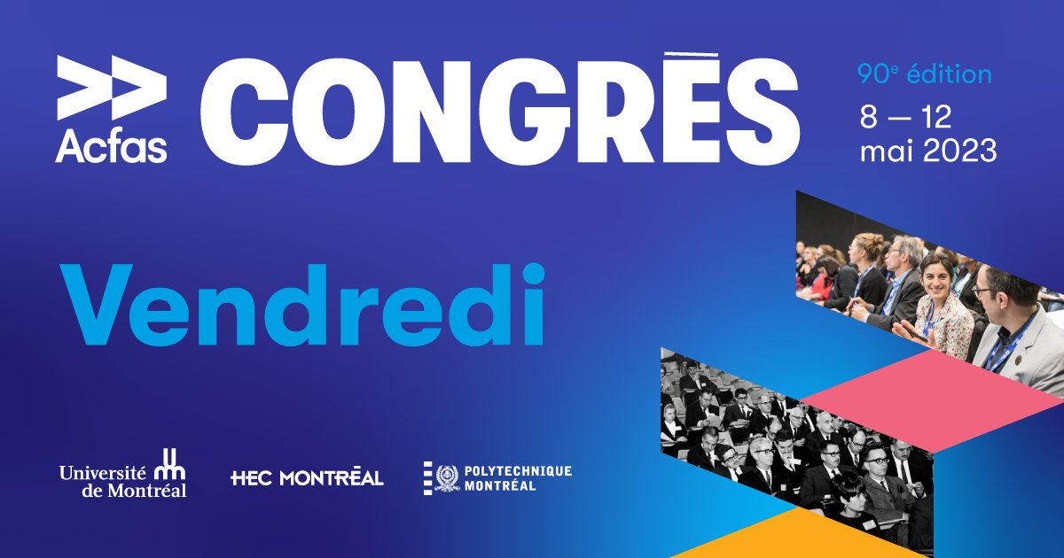 AcfasEduc's tweet photo. Bienvenue à la dernière journée de la conférence de l'@_Acfas ☀️
Allez voir la programmation d'aujourd'hui en #education : plein de beaux échanges en vue !
https://t.co/UQ8Rgu2m7k
#section500 #section600 #Acfas
@polymtl @UMontreal @HEC_Montreal https://t.co/yFY3vb1Sxg