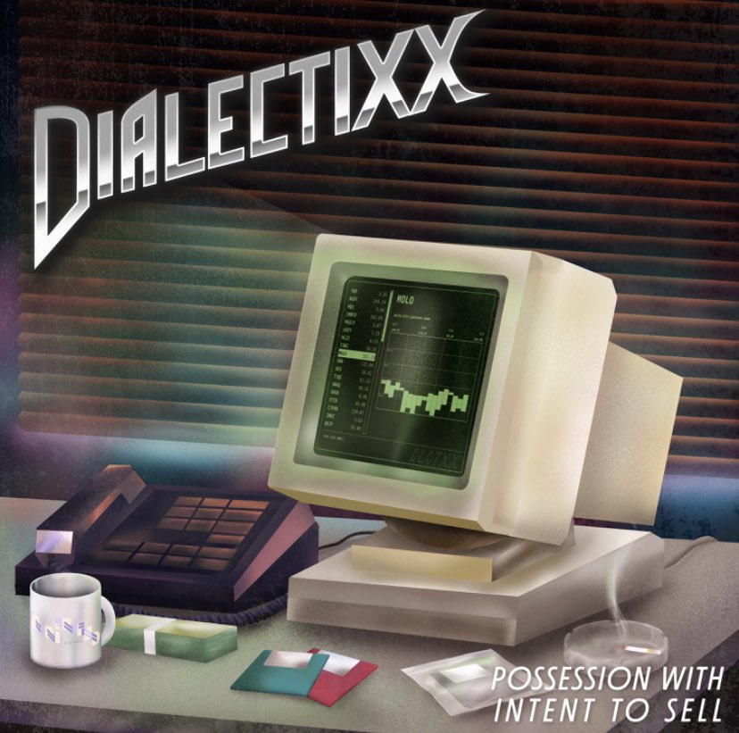 🎶Friday. @dialectixx is releasing their debut album “Posession With Intent To Sell”
.
.
.
.
.
#synthwave
#outrun
#newretrowave
#retrowave
#photoshop
#synthwaveart
#aesthetic
#vaporwave
#80s
#eightiesstyle
#80sstyle
#retro
#retroartwork
#retroartist
#modular
#modularsynthesizer