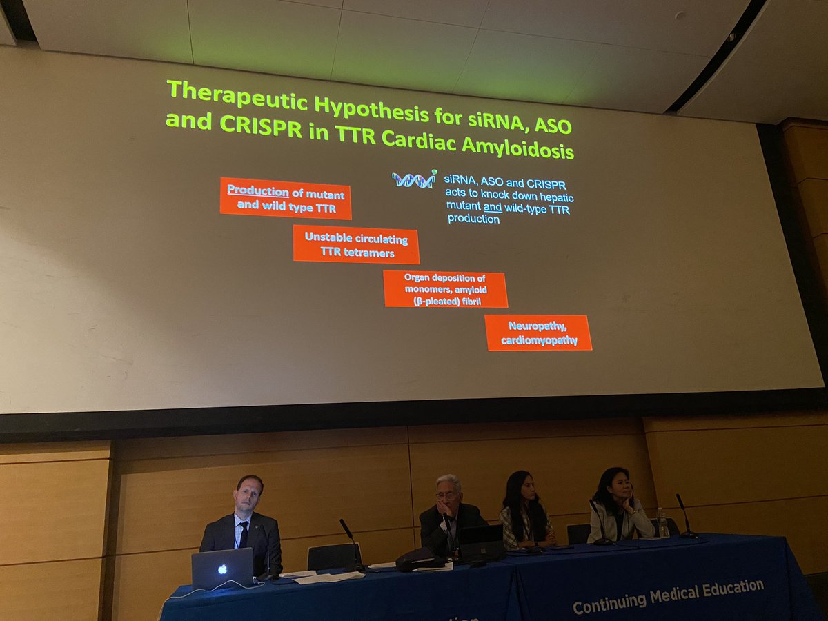 AnaBaracCardio's tweet photo. Inspiring presentation by always visionary @MathewMaurer on the current state and future in ATTR cardiac amyloidosis. With spectacular panel and discussion @JLiu_MSKCardOnc https://t.co/KZPVMZol4x