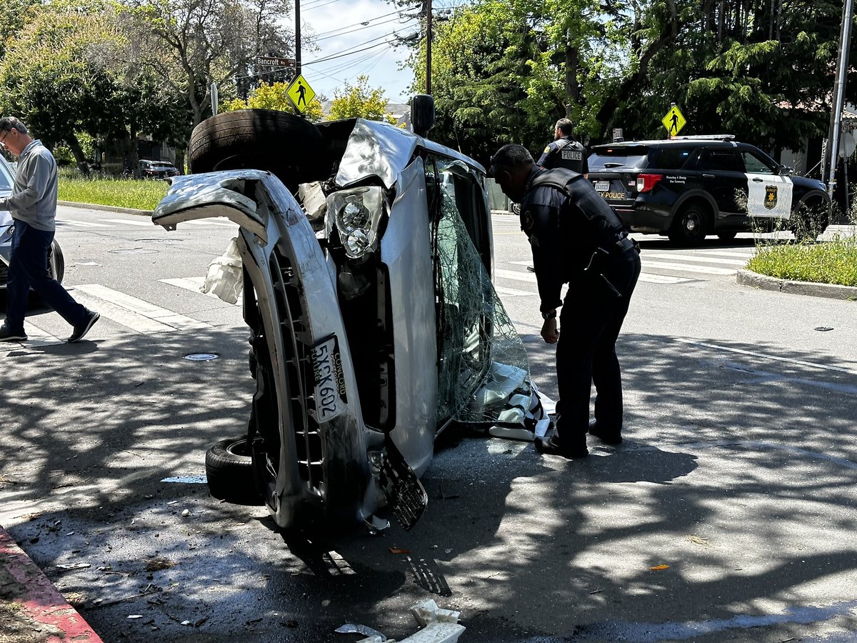 The Berkeley Scanner on Twitter "A woman was extricated after a twocar crash at Bancroft and