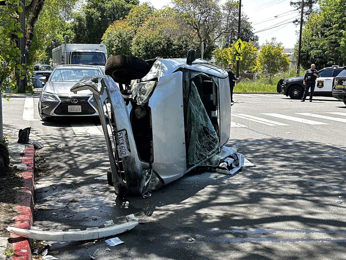 The Berkeley Scanner on Twitter "A woman was extricated after a twocar crash at Bancroft and