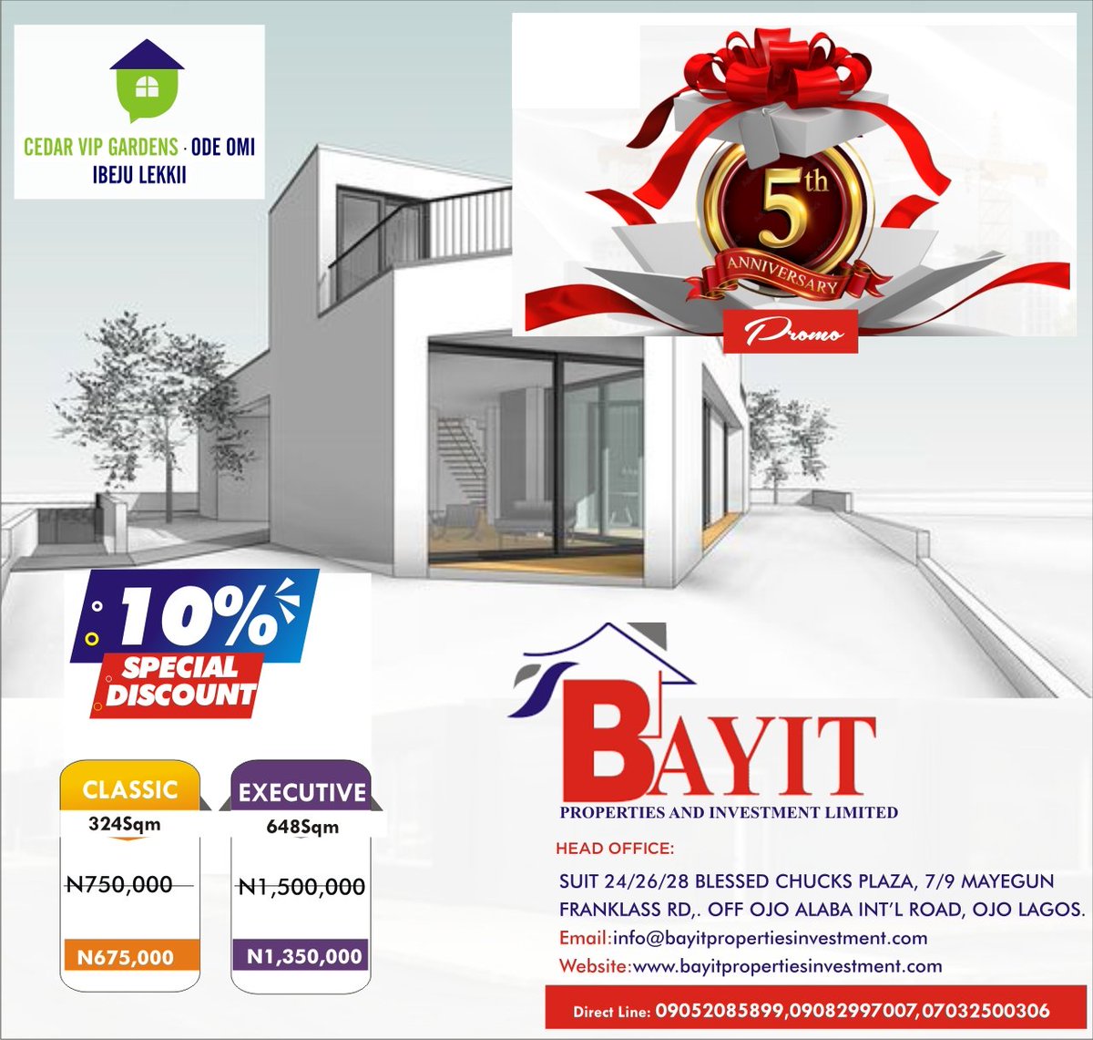 bayit_real's tweet photo. #Dangote #refinery will be officially commissioned this month for full operation, you can strategically have an investment close to the refinery for a pocket friendly amount... Dm for more info https://t.co/8vZoKJeNHE