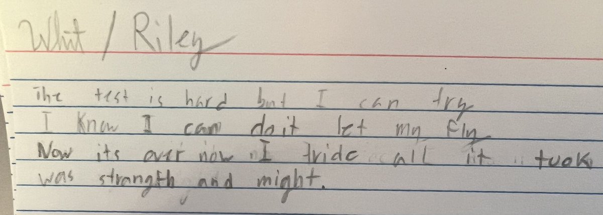 Miss__Crane's tweet image. Our character trait this month is Creativity. Students wrote a creative poem to turn negative thoughts into positive💙 @MissDrake_SC @Cambridge_AH