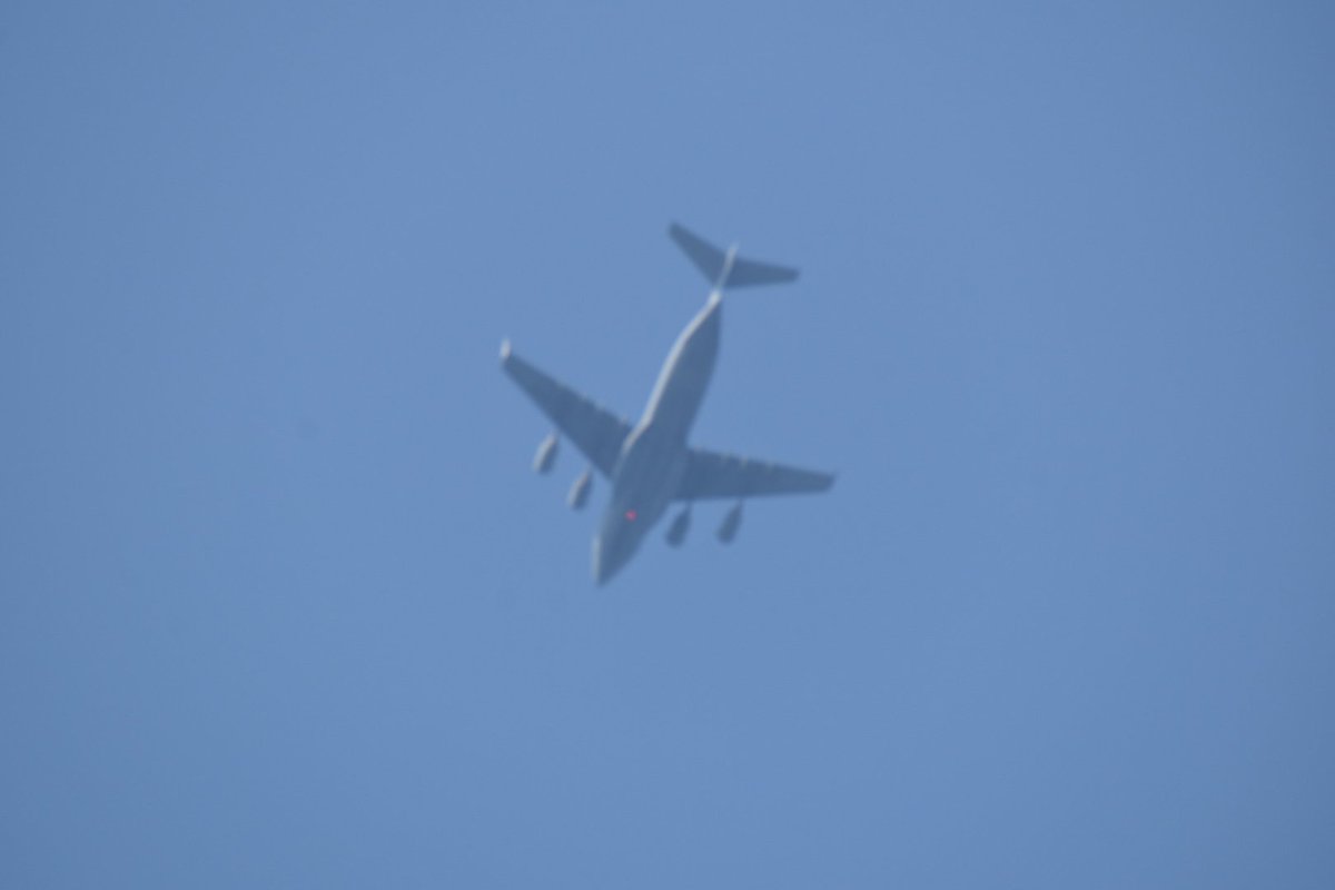 Boeing C17 GlobemasterⅢ 2023.05.11 Pm16:42埼玉県秩父市上空10000ft