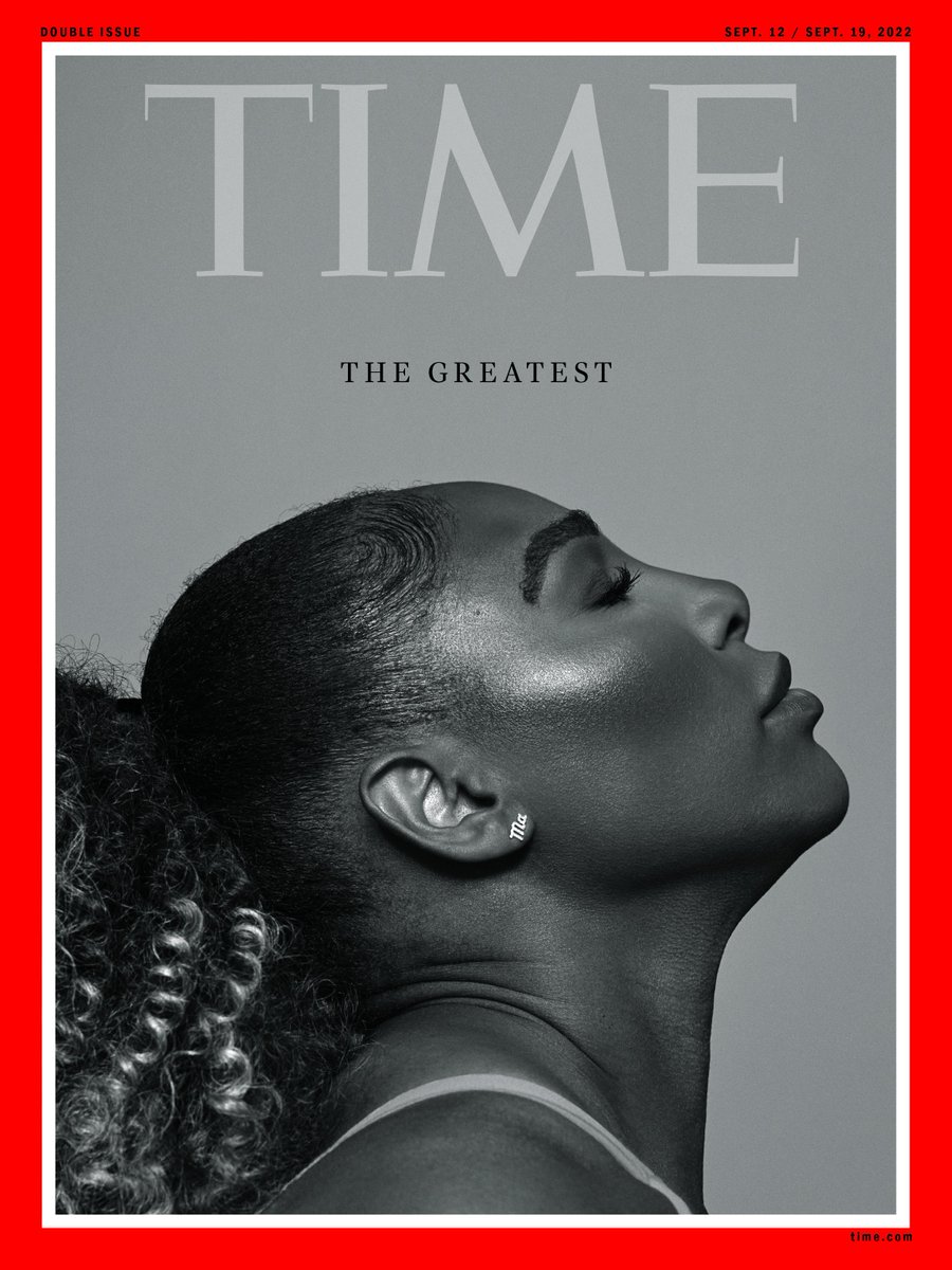 BCC 2023: Congratulations @TIME, ASME Best Cover Contest 2023 Cover of the Year finalist, for “The Greatest,” September 12/September 19, 2022 @serenawilliams #ASMEawards