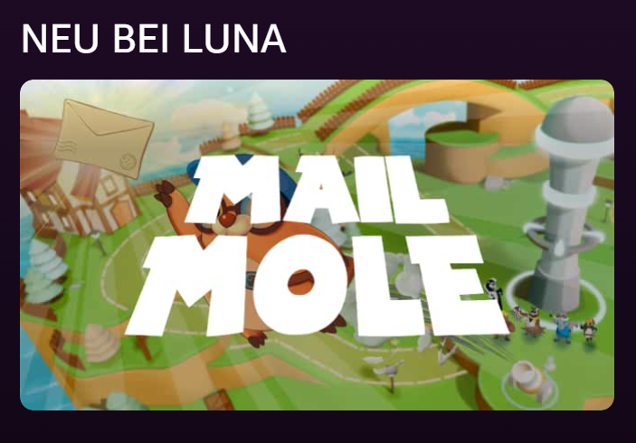 BUDEVOLLPEOPLE's tweet photo. Ab sofort neu bei @AmazonLuna: das Spiel #MailMole. Spielbar für alle Abonnenten von Luna+ 👉 https://t.co/IcXQOBpaPH
#CloudGaming #AmazonLuna #Luna #LunaPlus https://t.co/lGZSw147P9