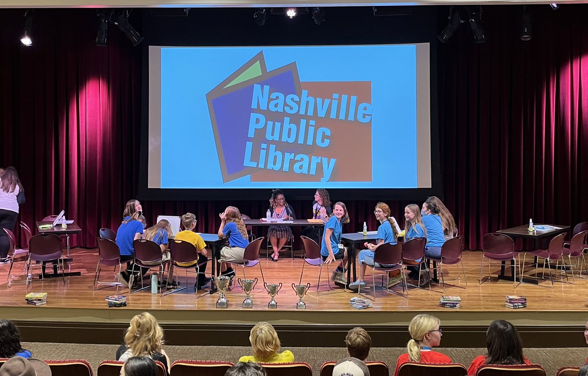 MNPSLibraries's tweet photo. We are down to the two final teams! @WestEndPTSO @WestEndPTSO @HeadMagnetMS @librarykraft @kathytkelley #23BoBatNPL @LimitlessLib https://t.co/G24049Jqpd