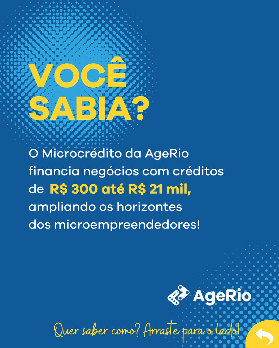 Age_Rio's tweet photo. É MEI, empreendedor informal, autônomo ou profissional liberal no Estado do Rio e deseja ampliar as suas atividades? O Microcrédito da AgeRio pode ser o apoio que o seu negócio precisa!
Acesse https://t.co/o9JsV2LDI3 e saiba mais!
#AgeRio #Microcredito #MEI https://t.co/z6WdylhaD2