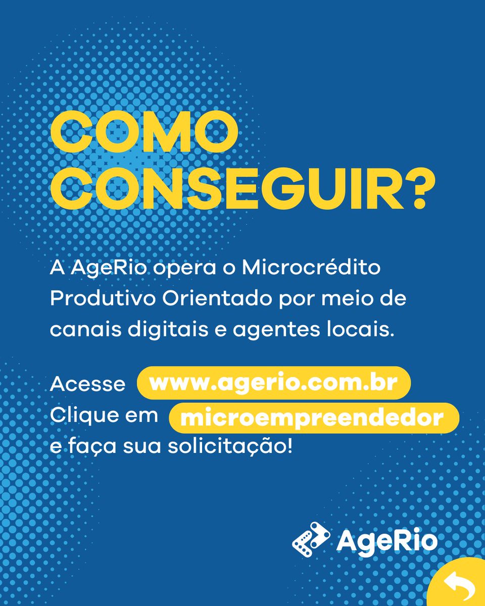 É MEI, empreendedor informal, autônomo ou profissional liberal no Estado do Rio e deseja ampliar as suas atividades? O Microcrédito da AgeRio pode ser o apoio que o seu negócio precisa! 

Acesse agerio.com.br e saiba mais!

#AgeRio #Microcredito #MEI