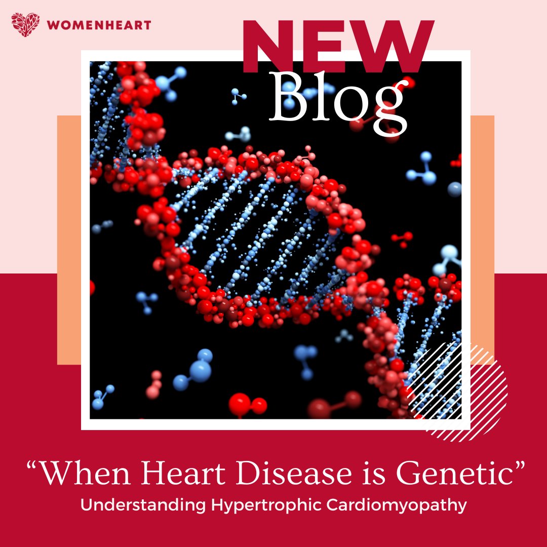 Hypertrophic cardiomyopathy affects 1 in 250 people.  

Let's spread awareness and support those affected. Read our blog on 'When Heart Disease is Genetic' using the link: womenheart.org/when-heart-dis…

 #HCMawareness #HeartHealth #EarlyDetection #SpreadAwareness 💕