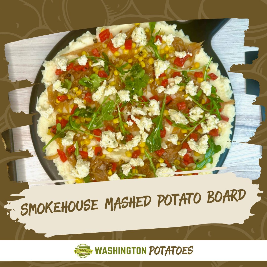 You've heard of a charcuterie board, but how about a mashed potato board? 🤔 Keep you eyes "peeled" for this week's #KidsInTheKitchen recipe! 🥔⏰