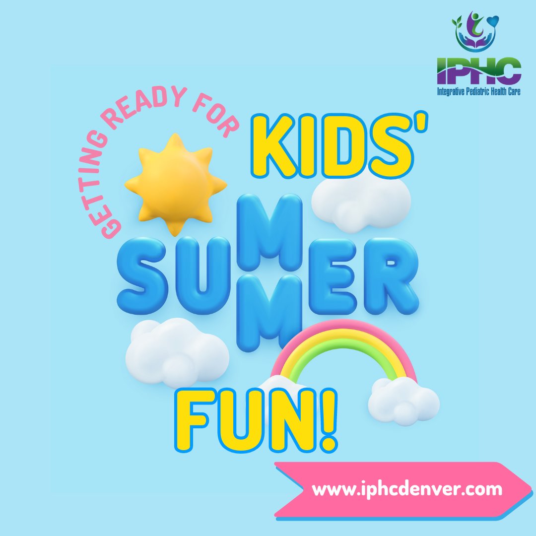 IPHCColorado's tweet photo. 🌻 There are so many family-fun summertime activities in and around Denver! What are your kids' favorite summer fun activities? ⚽🌊🌴🏖️🐬

Integrative Pediatric Health Care, LLC
3540 S. Poplar St., Suite 202
Denver, CO 80237
Phone: 720-442-3615 https://t.co/Bw9Fcp46ku