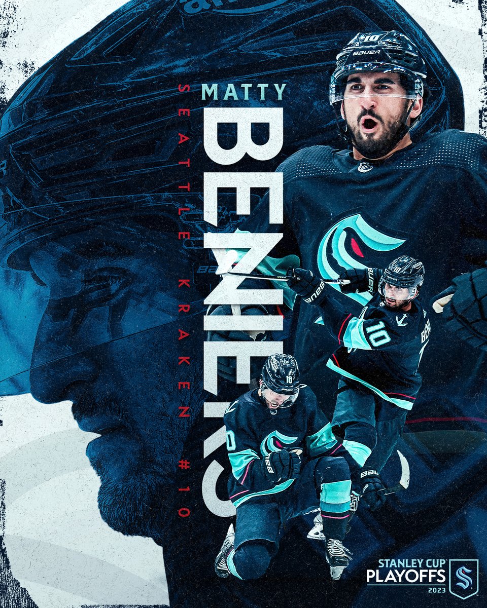 NHL's tweet photo. MATTY MAYHEM 🦑 #StanleyCup 

📺: @SeattleKraken vs. @DallasStars at 9:30p ET on @NHL_On_TNT, @Sportsnet, and @TVASports https://t.co/QBlRey7w17