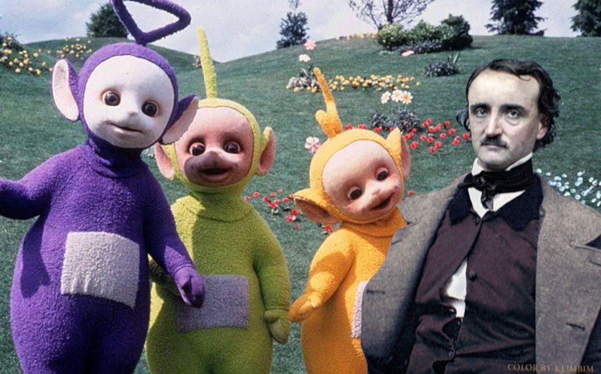 wittyusername_6's tweet photo. Tinky Winky, Dipsy, Laa-Laa, and Poe #Eurovision2023 https://t.co/YWDXOqZhtG