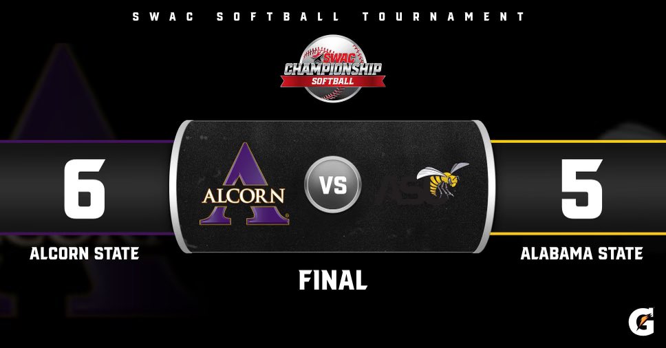 SWAC Softball Tournament Final Score: May 11 presented by Gatorade #SWACSB