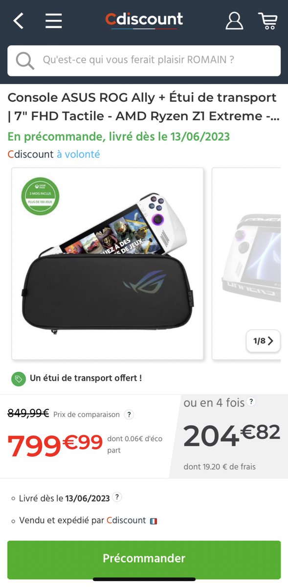 Boolasama's tweet image. 😱😱😱😱 mais mais!??? C’est pas bon pour moi ça…🤣🤣🤣🤓🤓🤓🤓
#ROGALLY #ASUS #Cdiscount