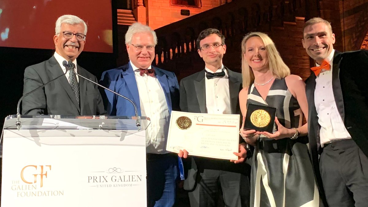 We’re proud to announce that Exscientia has been named winner of the #PrixGalien UK 2023 Best Digital Health Solution, recognising our team’s work on our #AI-driven precision medicine platform and the potential AI holds to transform the industry. #precisionmedicine