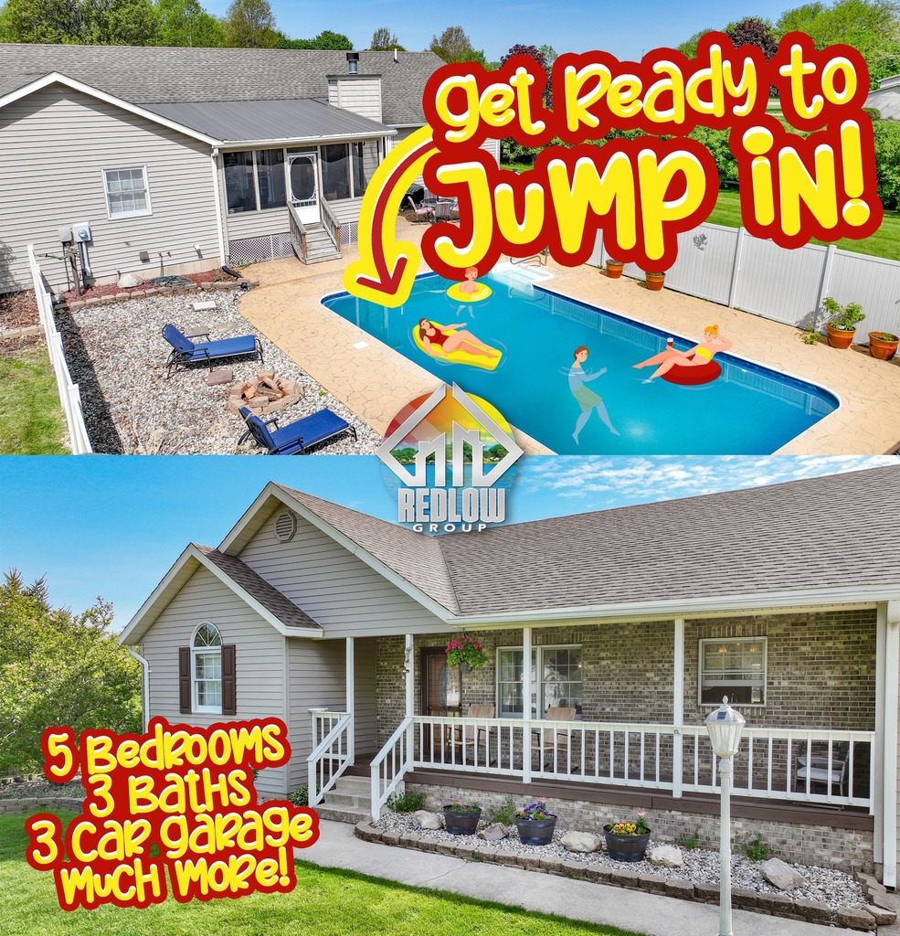 redlowgroup's tweet photo. ☀️ We will be listing this 5 bedroom, 3 bathroom house in Rochester very soon. Contact us for full details and a chance to buy it before someone else does!

#rochesterindiana #poolparty #pool #realestate https://t.co/3ccDCAMFzJ https://t.co/zcA6FI7bSL