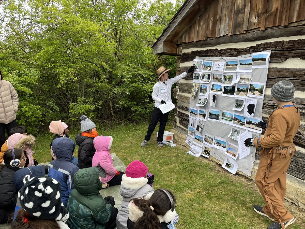 Dublin City Schools (@dublinschools) on Twitter photo As part of Ohio History Days, students from <a href="/ireDCSD/">ireDCSD</a>, <a href="/wesDCSD/">wesDCSD</a> and <a href="/teDCSD/">Thomas Elementary School</a> Elementary Schools came together last week for the 2nd annual “Living Museum” 2-part event at Indian Run Falls Park. Students learned about Dublin history and even explored the historic Davis Cabin. As part of Ohio History Days, students from <a href="/ireDCSD/">ireDCSD</a>, <a href="/wesDCSD/">wesDCSD</a> and <a href="/teDCSD/">Thomas Elementary School</a> Elementary Schools came together last week for the 2nd annual “Living Museum” 2-part event at Indian Run Falls Park. Students learned about Dublin history and even explored the historic Davis Cabin.