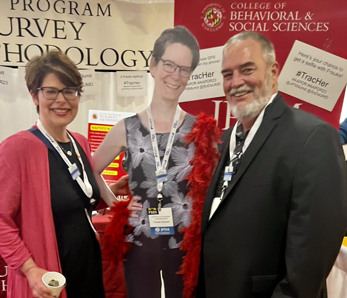 Michael Link, PhD (@mlink01) on Twitter photo Always good to catch up w great friends @olson_km and <a href="/fraukolos/">Frauke Kreuter</a> - but I always thought Frauke was a bit taller β¦ π. #TracHer #AAPOR <a href="/JPSMumd/">Joint Program in Survey Methodology</a> <a href="/SoDaUMD/">Social Data Science Center</a> Always good to catch up w great friends @olson_km and <a href="/fraukolos/">Frauke Kreuter</a> - but I always thought Frauke was a bit taller β¦ π. #TracHer #AAPOR <a href="/JPSMumd/">Joint Program in Survey Methodology</a> <a href="/SoDaUMD/">Social Data Science Center</a>