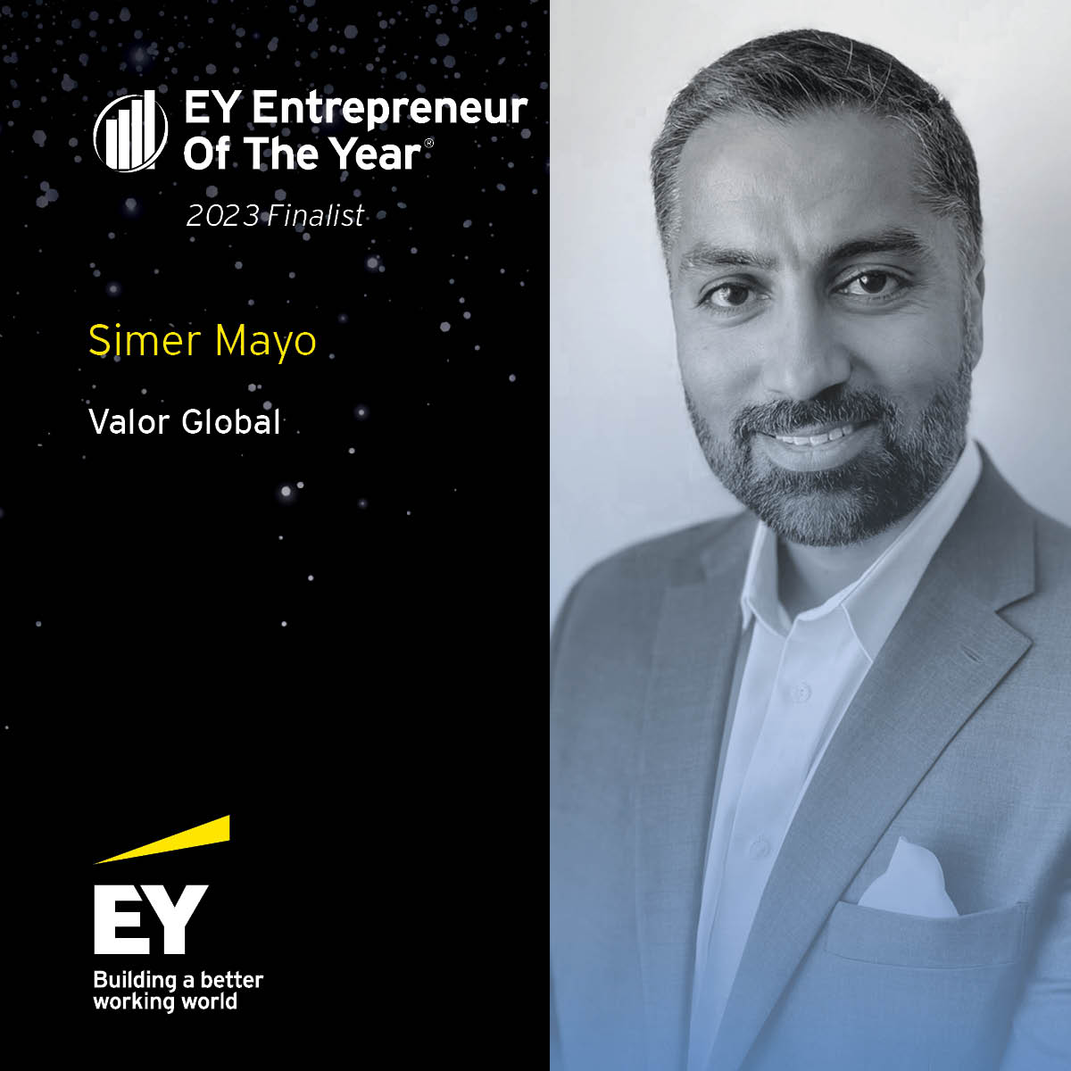 ValorGlobalAZ's tweet photo. A special congratulations to Simer, our CEO, who has been selected as a finalist for Entrepreneur of the Year! Distinguished for his leadership and entrepreneurial spirit. To learn more, please visit https://t.co/xp0Qp4nPYW
#awards #CEO #valorglobal #entreperneuroftheyear https://t.co/6u4yxMDlFw
