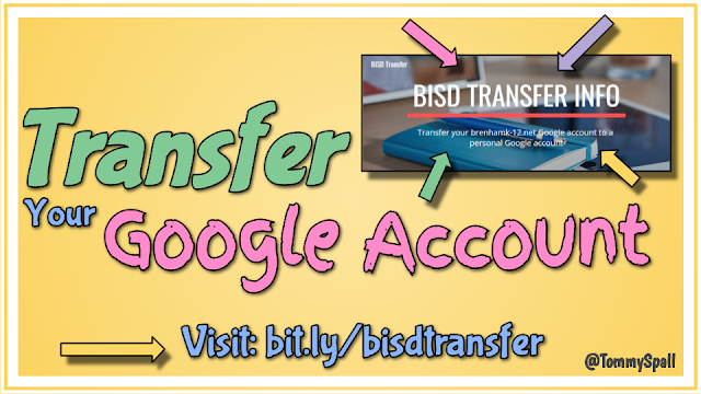 Leaving Your Current District/Job? Transferring Your Work Google Account to a Personal Google Account ift.tt/dgrkCiB #bisdconnect #bisdwired #txed #edtech