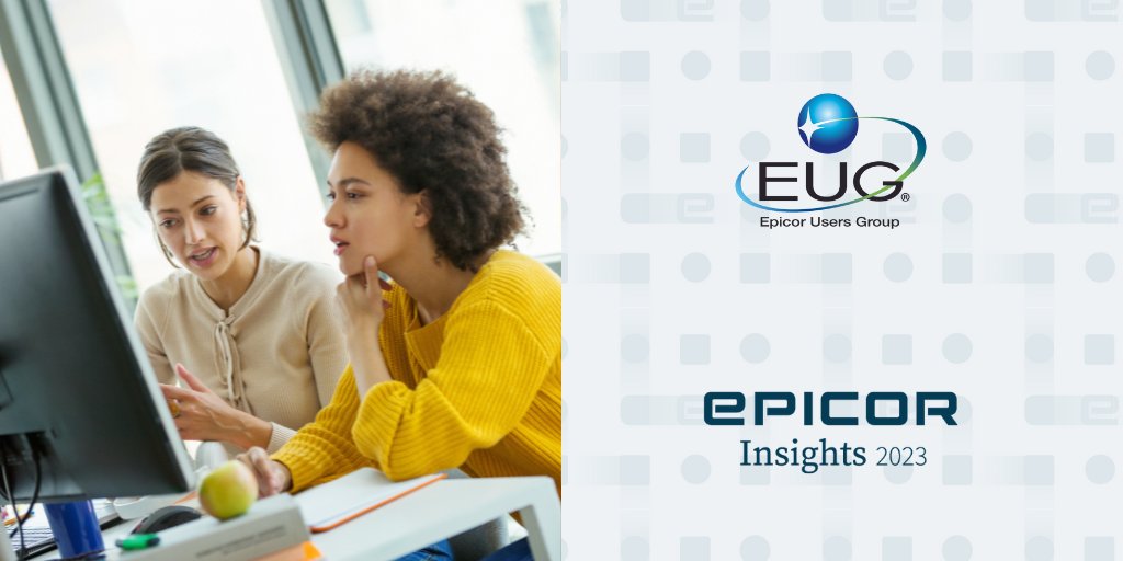 LudwigSolutions's tweet photo. #RT @Epicor: The @EpicorUsers Group, an #EpicorInsights Platinum sponsor, is an independent group of Epicor Users. EUG Memberships are companywide, allowing your whole organization to collaborate, learn, and maximize the value of your Epicor investment.
… https://t.co/0zR7kri5Td