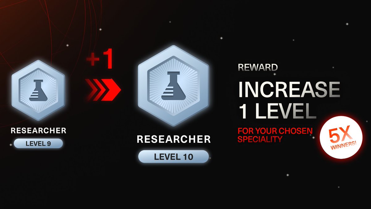 thriveonmars's tweet photo. WIN +1 TO ANY SPECIALTY?!

Specialities are crucial roles needed to build a self-sustaining city on Mars. We developed them in collaboration with our scientific advisors.

And now we're giving 5 Crew Members a FREE +1 to a Specialty of their choice!

Here's how to win🧵 https://t.co/KwKy0Car8W