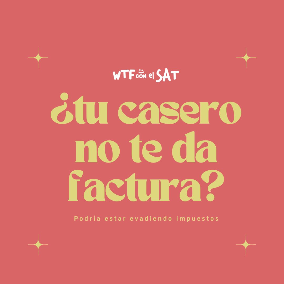 wtfcon_'s tweet photo. Rentas un inmueble y tu casero se niega a expedirte una factura o te quiere cobrar extra por hacerlo? Aguas, podría estar evadiendo impuestos 🚩Abro hilo https://t.co/slJYWg51sz