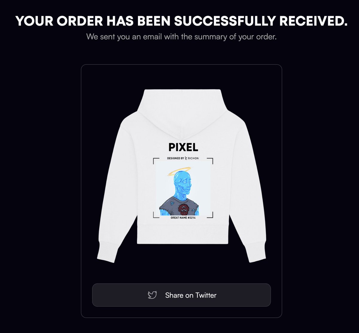 I couldn't resist!  This is the best way to be found by your PFP at IRL events, and to strike up conversations with normies too at the bar!  Love seeing builders put in the hard work and create such a smooth UI/UX too.  Everything was flawless, LFG! <a href="/Richon_io/">Richon</a> 🔥 <a href="/DeGodsNFT/">DeGods</a>
