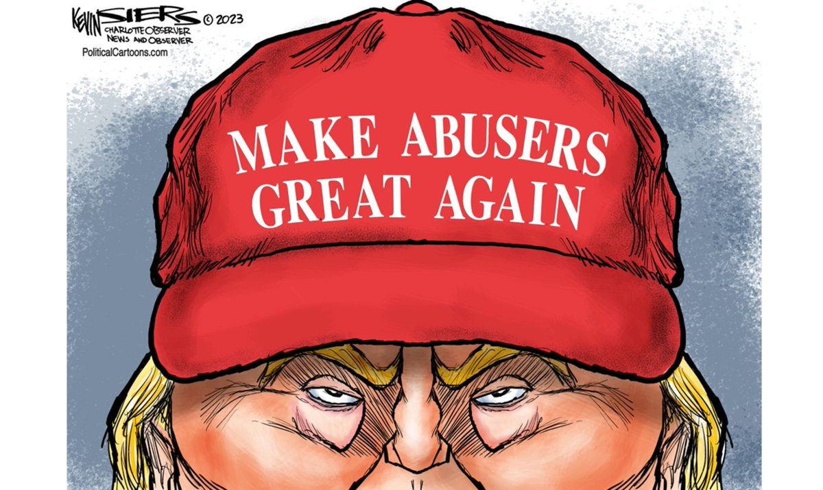 UnarmedBlackMen's tweet photo. Trump the Sex PariahTrump the Sex Pariah • https://t.co/pkr7b9ebjO
Abby Zimet: Jury Finds Twice Impeached, Indicted, Insurrectionist, Lying, Losing, Degenerate Creep Is A Convicted Sexual Predator #trump #trumppervert https://t.co/2CneHl9PF5
