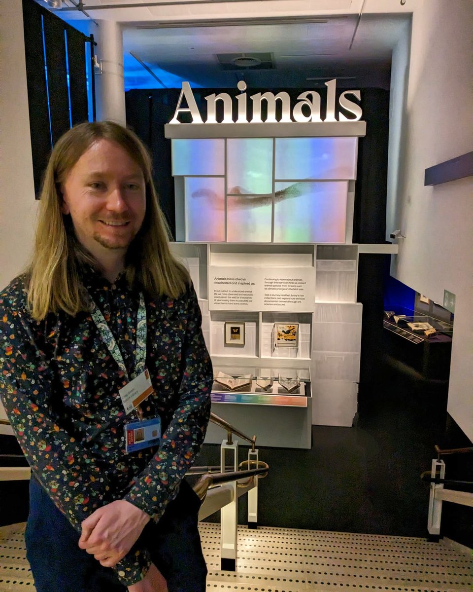 I'm so incredibly grateful to have been able to put together the audio experience for this exhibition!

'Animals: Art, Science and Sound' is open until 28th August.

Visit, take in all the wonderful exhibits, buy the amazing book, check out the fabulous gift shop, and say hi 😊