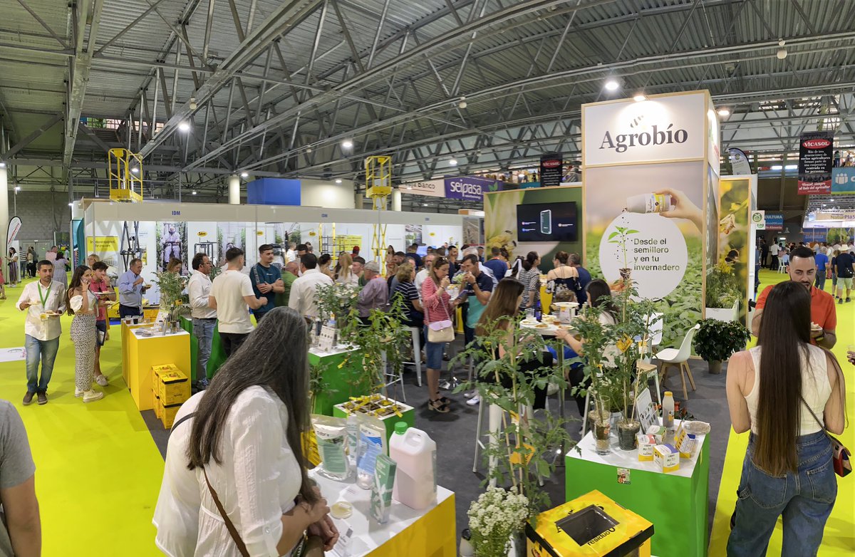 AgrobioSL's tweet photo. Termina el segundo día, rodeados de amigos y compañeros del sector.
¡Os esperamos mañana! Último día en #InfoagroExhibition, en Aguadulce.
.
#agrobio #biopolinizacion #biocontrol https://t.co/gYK8PWAbfo