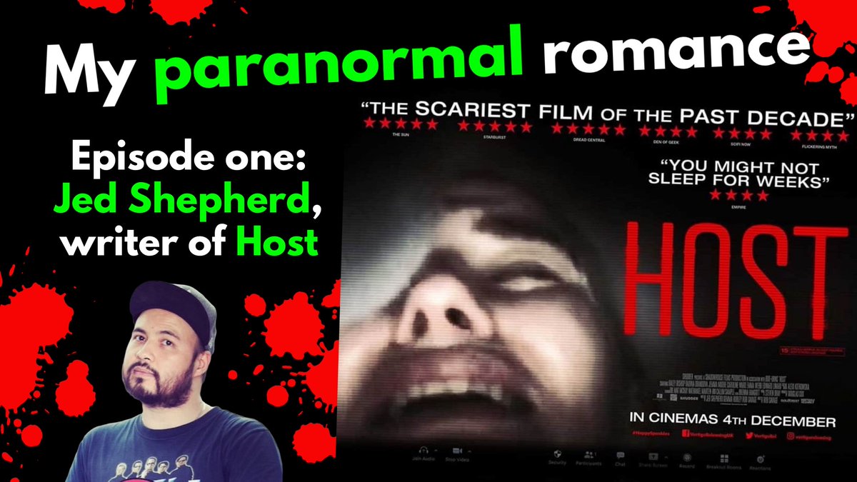 My Paranormal Romance is a new podcast where the great and the good explore their relationship with the strange. On ep1, we welcome Jed Shepherd to the podcast, a horror writer from London. He's best known for the films Host (2020) and Dashcam (2021).  tinyurl.com/yc895nvy